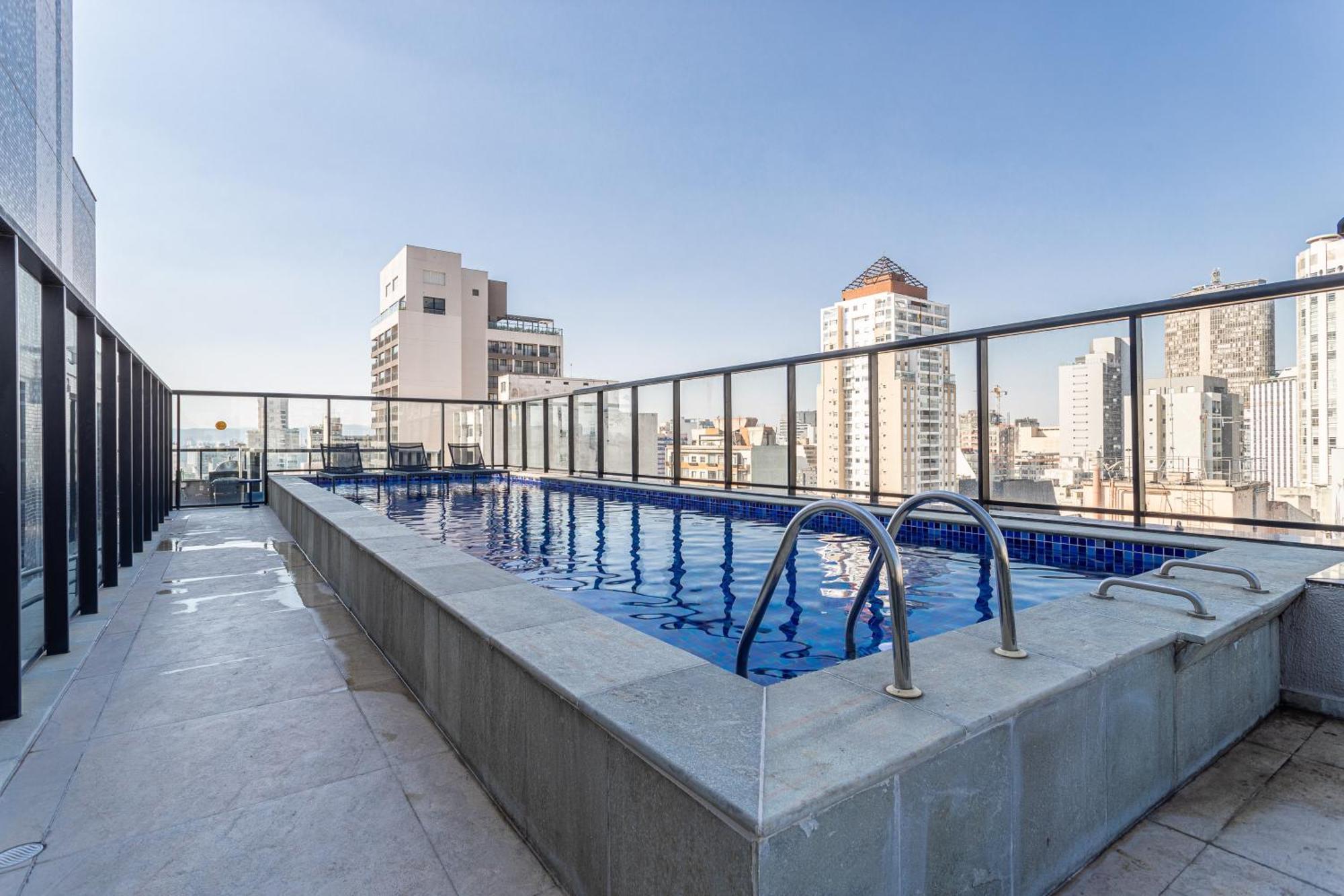 Predio Completo Na Consolacao Com Piscina No Rooftop - Share Consolacao São Paulo Exterior photo